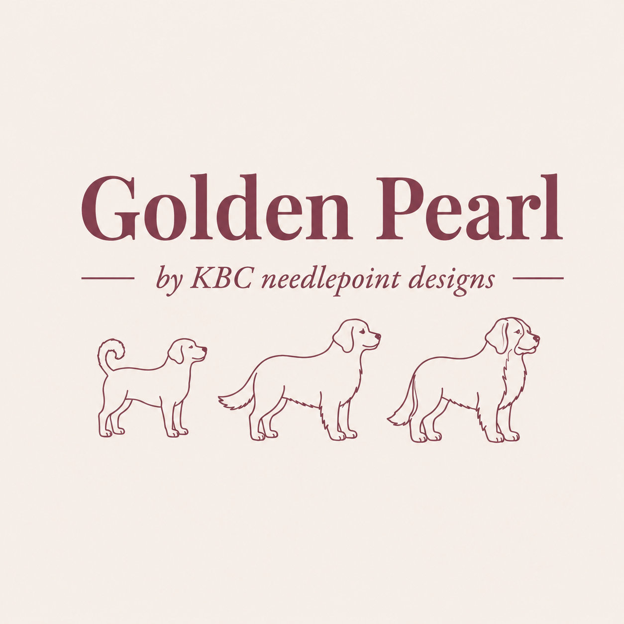 Golden Pearl by KBC needlepoint designs
